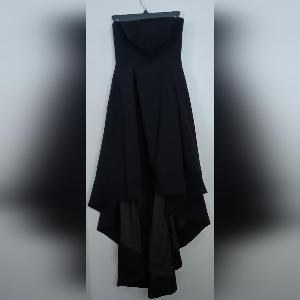 C/MEO Collective Entice Strapless  Black Gown Sz XXS  NWT